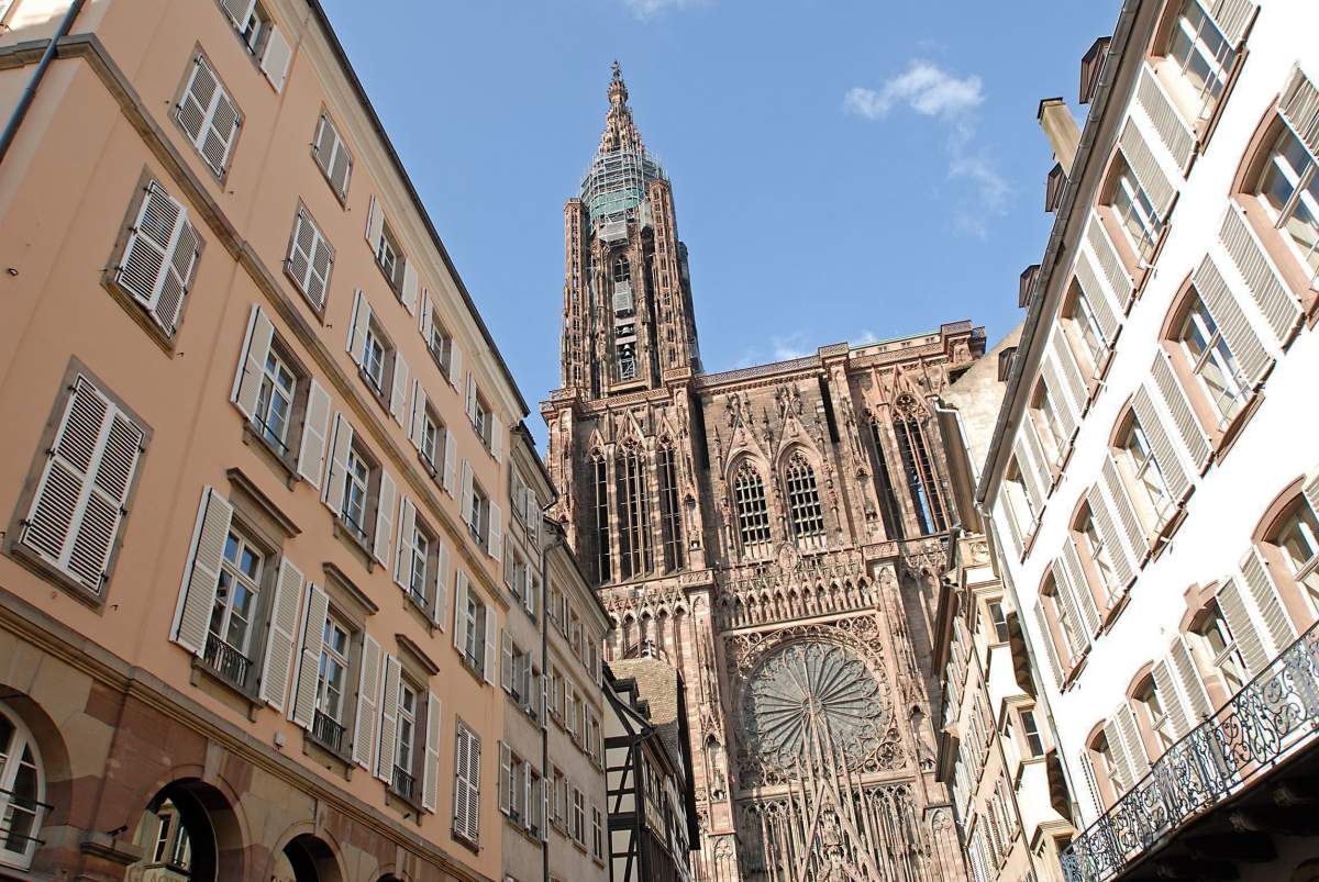 Vue extérieure de l'hôtel Gutenberg à Strasbourg